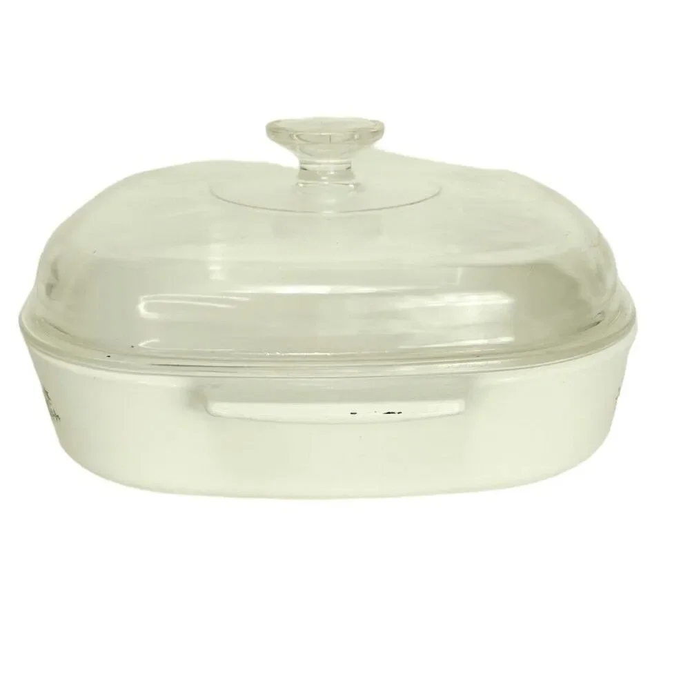 VTG 70s Corning Ware French Spice La Romarin Casserole Dish & Domed Lid A-10-B